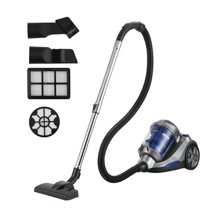 Devanti 2000W Bagless Canister Vacuum 4L - Blue - view 10