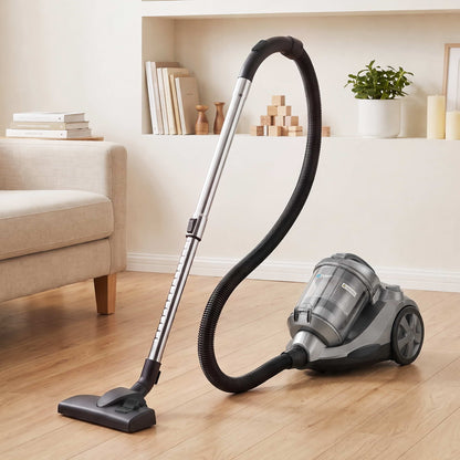 Devanti 2000W Bagless Canister Vacuum 4L - Grey