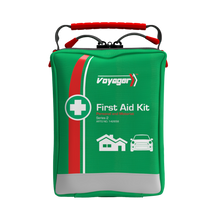 Centre-slit pocket softpack first aid kit, Surefill refill pouch compatible, custom labelling available