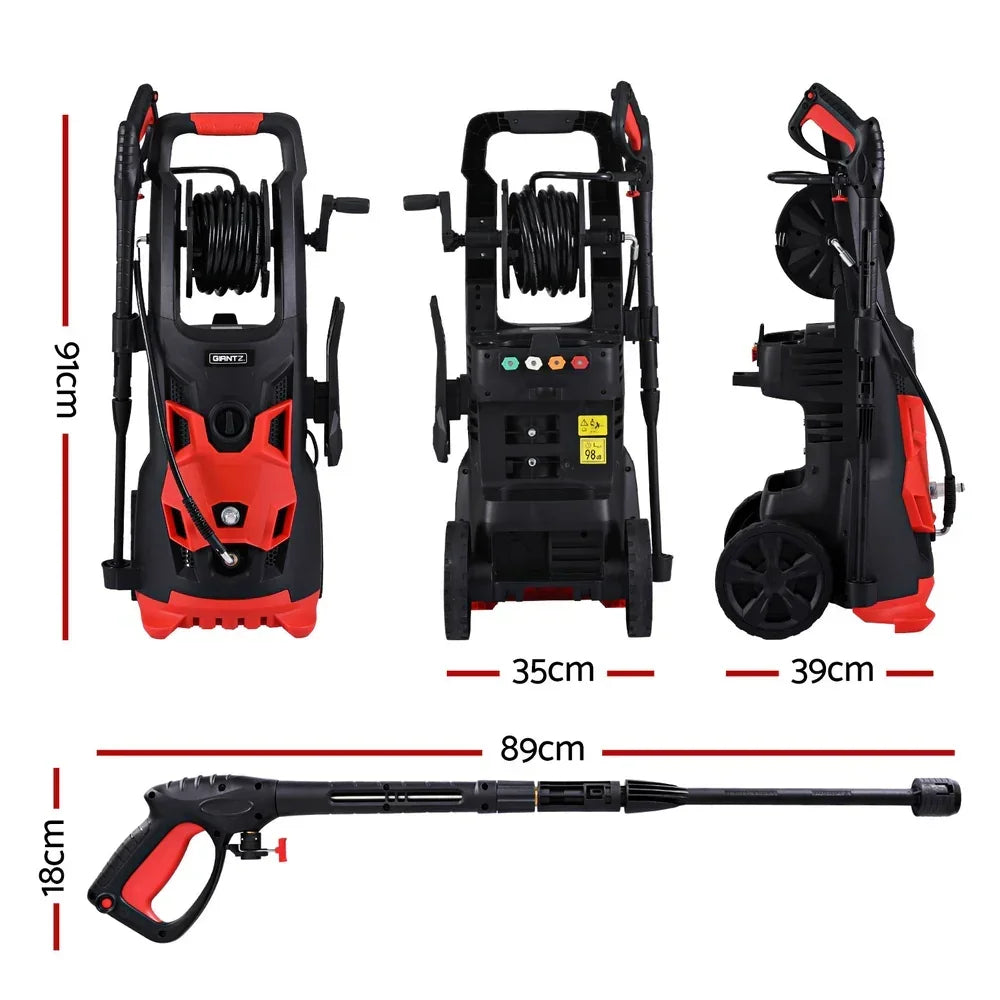 Giantz 2800PSI Electric Pressure Washer - 30M Hose Water Cleaner