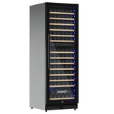Devanti 154 Bottle Dual Zone Wine Fridge - Black