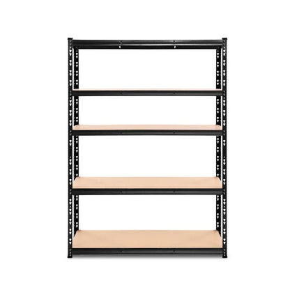 Giantz 1.8M Garage Shelving Warehouse Pallet Racking Storage Shelve Black - Stacks Warehouse