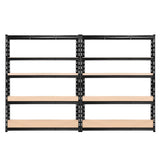 Giantz 2.4Mx1.8M Garage Shelving Warehouse Pallet Racking Storage Shelve - Flea Market