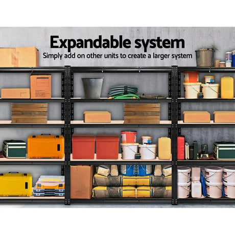 Giantz 2.4Mx1.8M Garage Shelving Warehouse Pallet Racking Storage Shelve - Flea Market