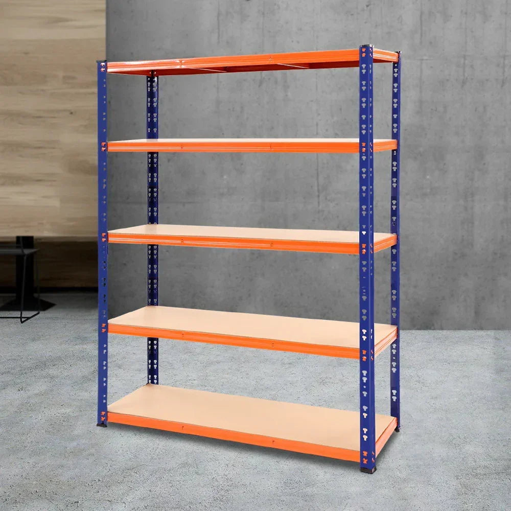Giantz 1.8M Garage Shelving Warehouse Pallet Racking Storage Shelve Blue - Stacks Warehouse