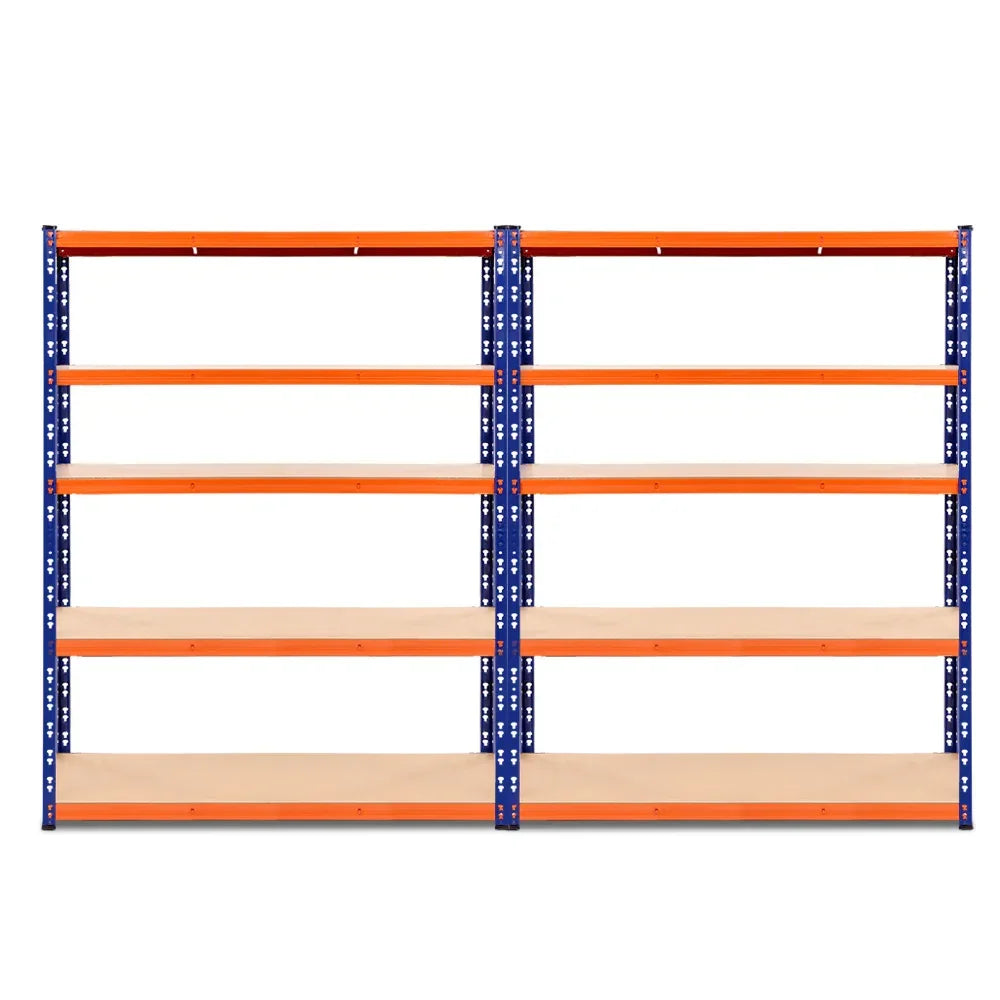 Giantz 2.4Mx1.8M Garage Shelving Warehouse Pallet Racking Storage Blue - Stacks Warehouse