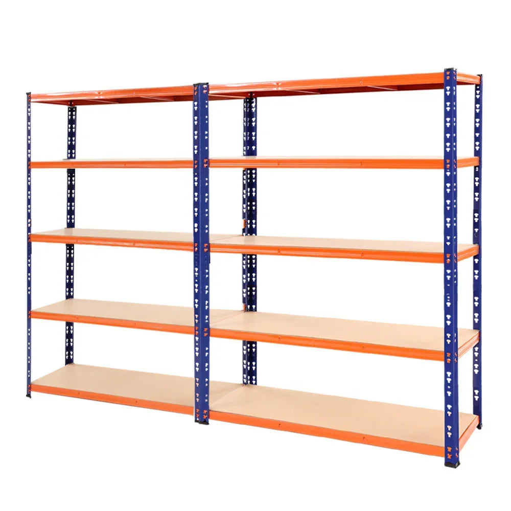 Giantz 2.4Mx1.8M Garage Shelving Warehouse Pallet Racking Storage Blue - Stacks Warehouse
