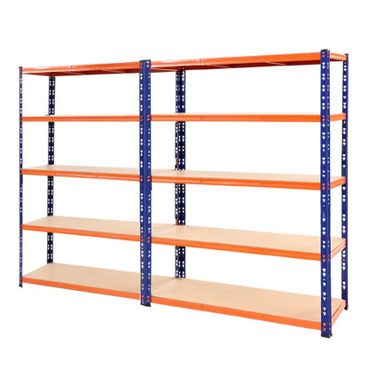 Giantz 2.4Mx1.8M Garage Shelving Warehouse Pallet Racking Storage Blue - Stacks Warehouse