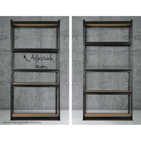 3x1.5M Warehouse Shelving Racking Storage Garage Steel Metal Shelves Rack | Free Shipping Australia - Flea Market