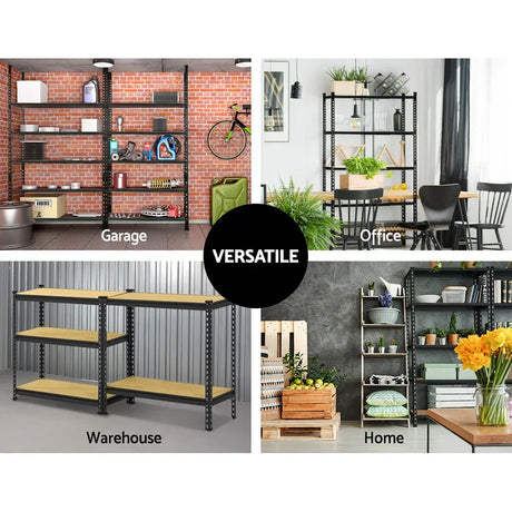 3x1.5M Warehouse Shelving Racking Storage Garage Steel Metal Shelves Rack | Free Shipping Australia - Flea Market