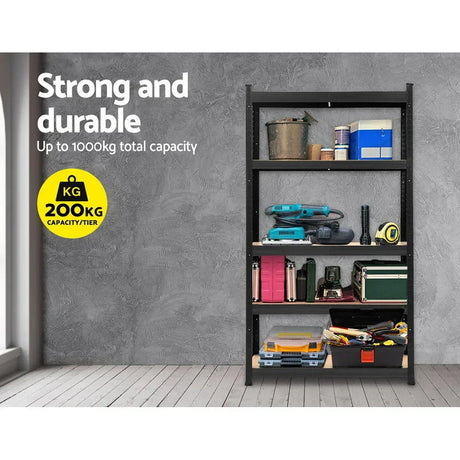 Giantz 1.8M Warehouse Racking Shelving Garage Storage Metal Shelves - Flea Market