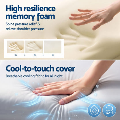 Medium firm queen hybrid mattress built for hot sleepers