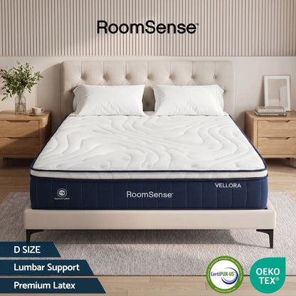 RoomSense 30cm Medium Firm Pocket Spring Mattress | Double