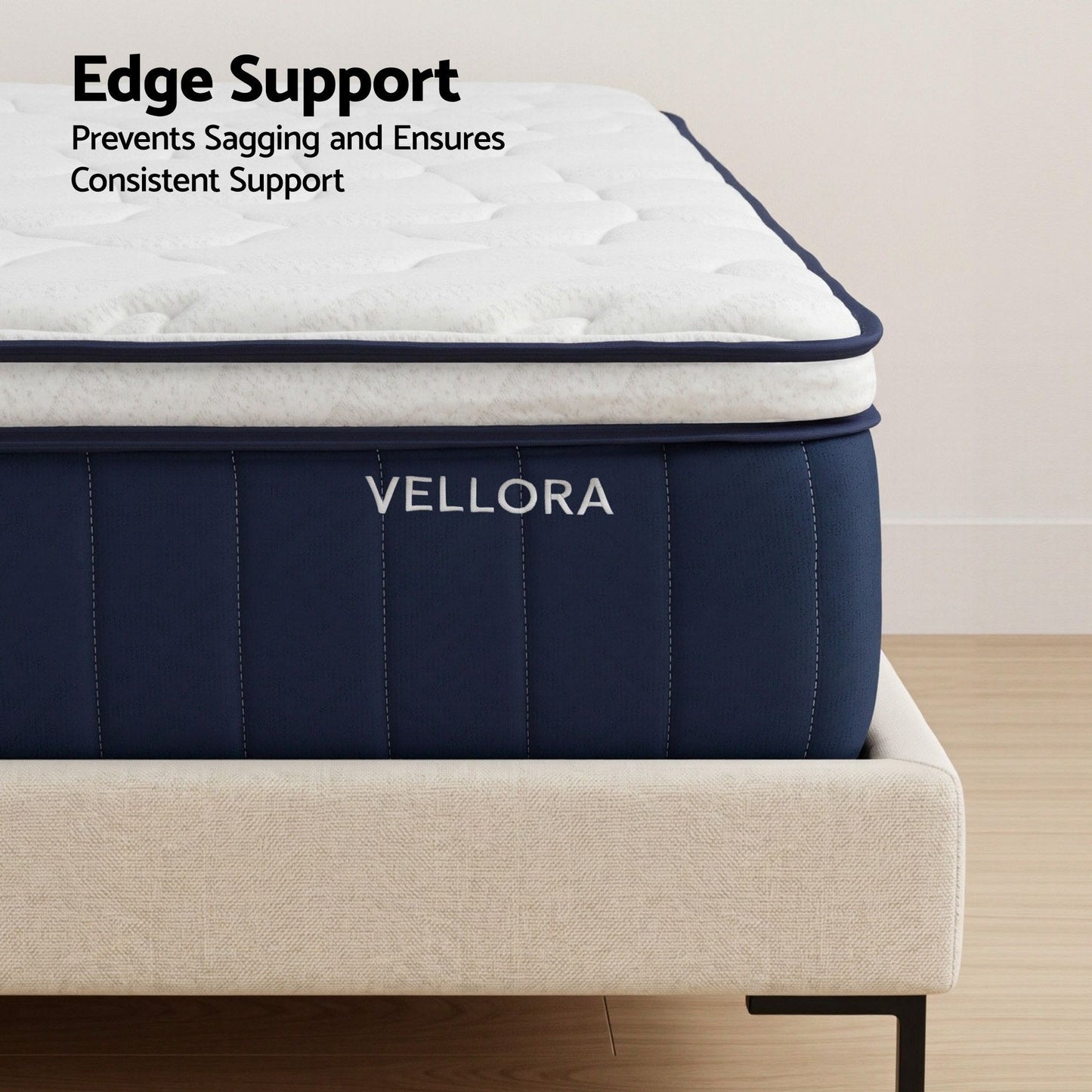 RoomSense 30cm Medium Firm Pocket Spring Mattress | Queen