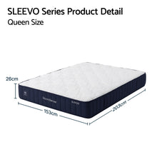 RoomSense 26cm Firm Pocket Spring Mattress | Queen