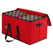 Jingle Jollys Bauble Storage Bag 128 Slots - Red