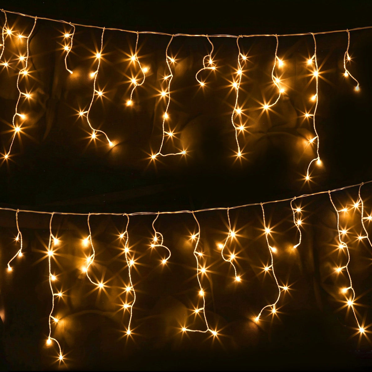 Jingle Jollys 32M Christmas Lights Icicle String Light 960 LED Decor Warm White
