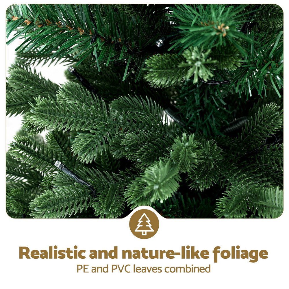 Jingle Jollys 1.2m Potted Pre-Lit Christmas Tree - view 4
