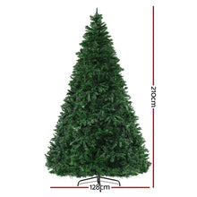 Jingle Jollys Christmas Tree 2.1m Xmas Tree Decoration 8 Light Mode Multi Colour