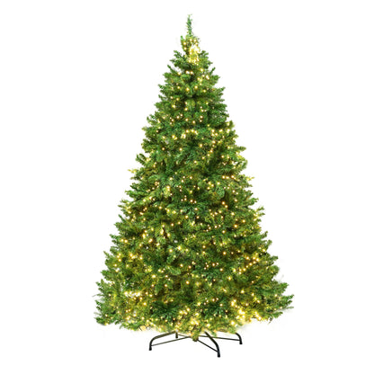 Jingle Jollys Pre Lit Christmas Tree 2.7m 1800 LEDs