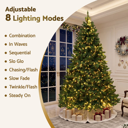 Jingle Jollys Pre Lit Christmas Tree 2.7m 1800 LEDs