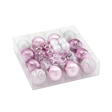 Jingle Jollys 33pc Christmas Ornament Set - Pink