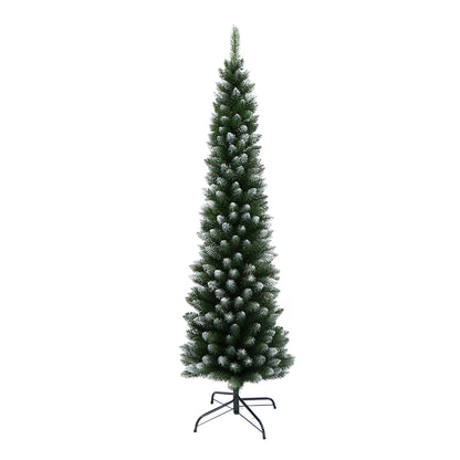 Jingle Jollys 1.8m Christmas Tree 300 Tips - Snow Flocked