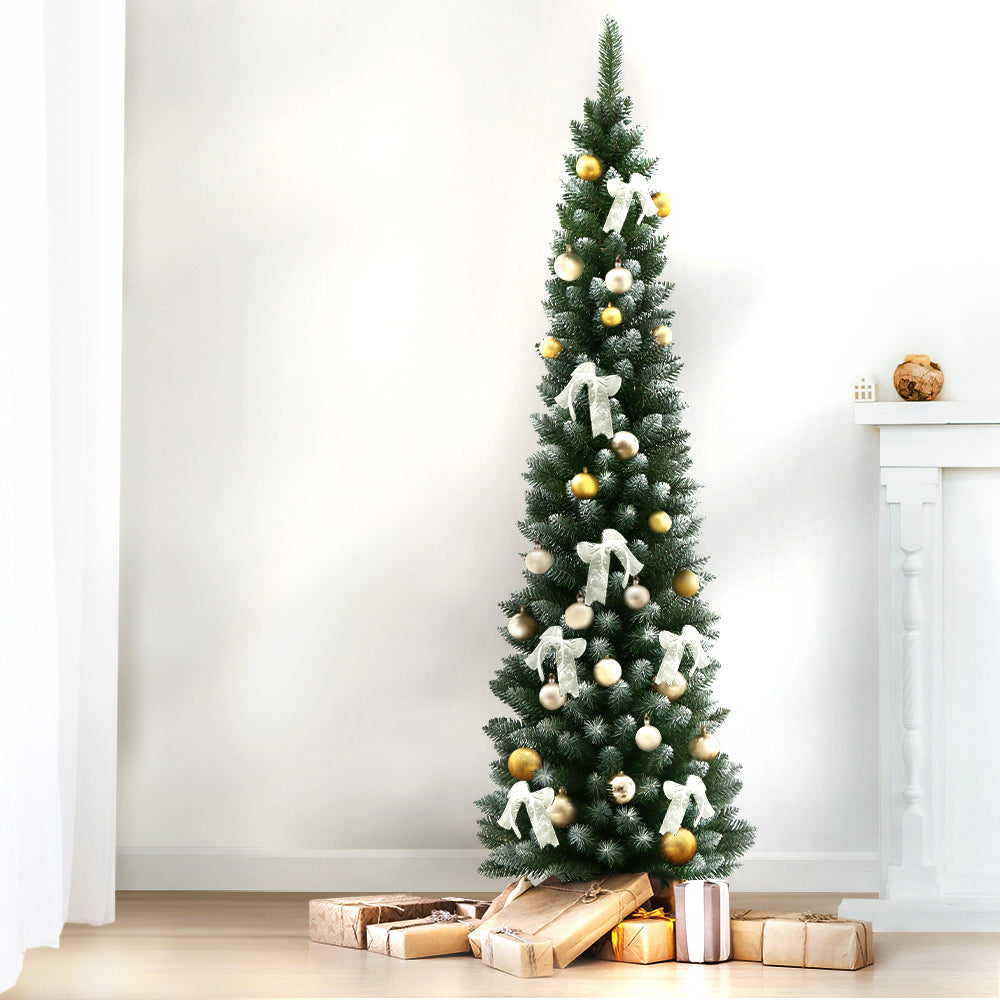 Jingle Jollys 1.8m Christmas Tree 300 Tips - Snow Flocked - view 7