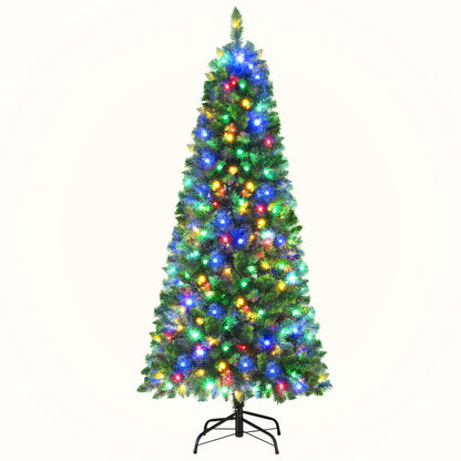 Jingle Jollys 1.8m Pre-Lit Tree - 200 Colour LED