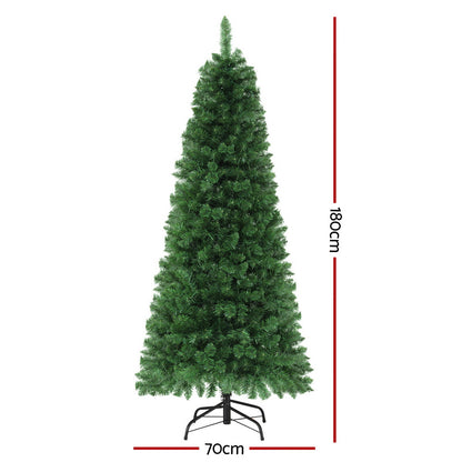 Jingle Jollys 1.8m Pre-Lit Tree - 200 Colour LED - view 2