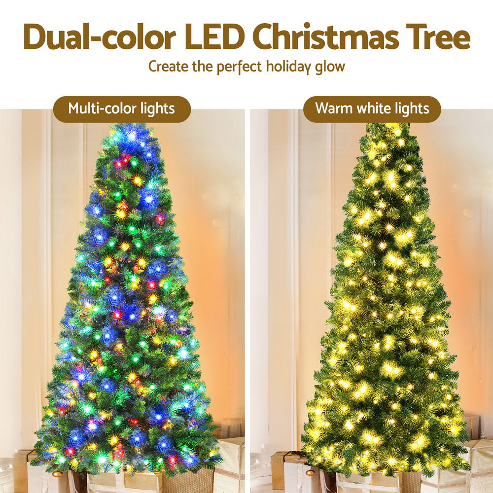 Jingle Jollys 1.8m Pre-Lit Tree - 200 Colour LED - view 4