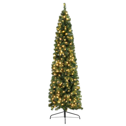 Jingle Jollys 2.1m Pre-Lit Corner Christmas Tree - view 2