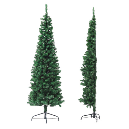 Jingle Jollys 2.4m Pre-Lit Corner Christmas Tree - view 3