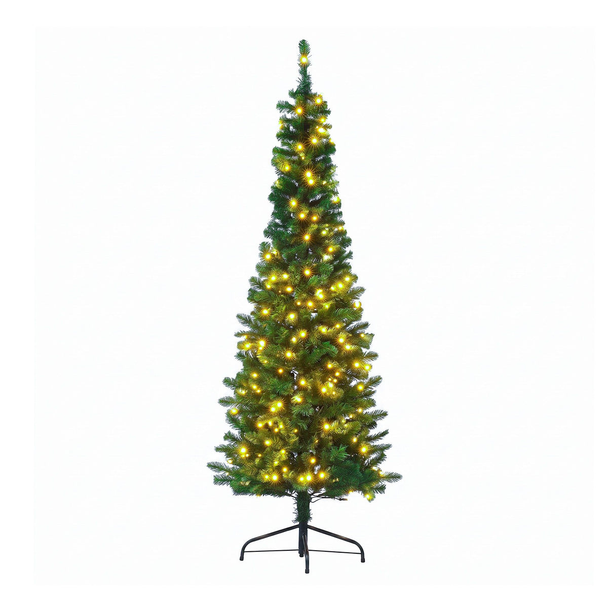 Jingle Jollys 2.4m Pre-Lit Corner Christmas Tree - view 4