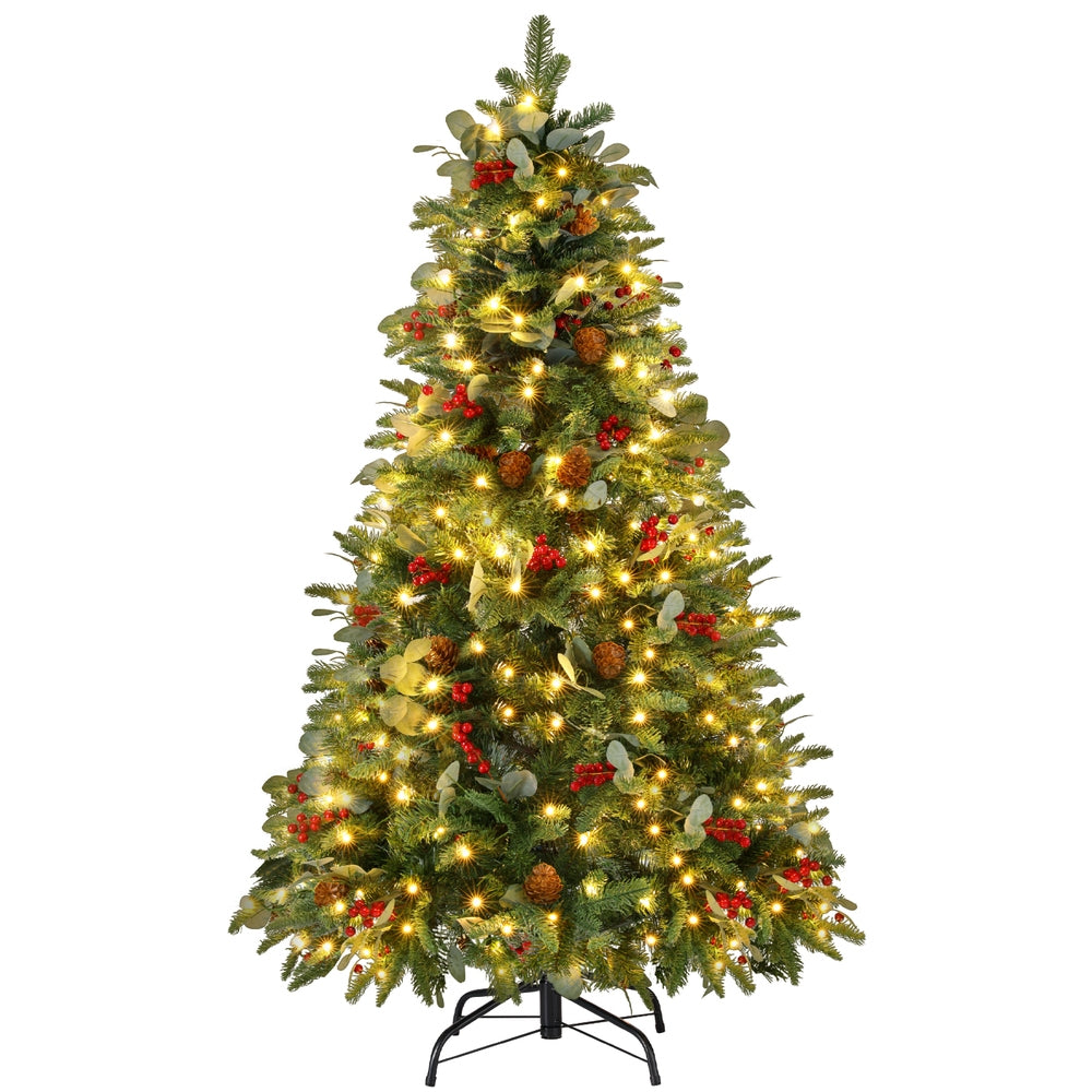 Jingle Jollys 1.5m Pre-Lit Christmas Tree - 160 LED