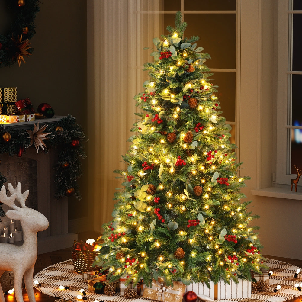 Jingle Jollys 1.5m Pre-Lit Christmas Tree - 160 LED - view 7