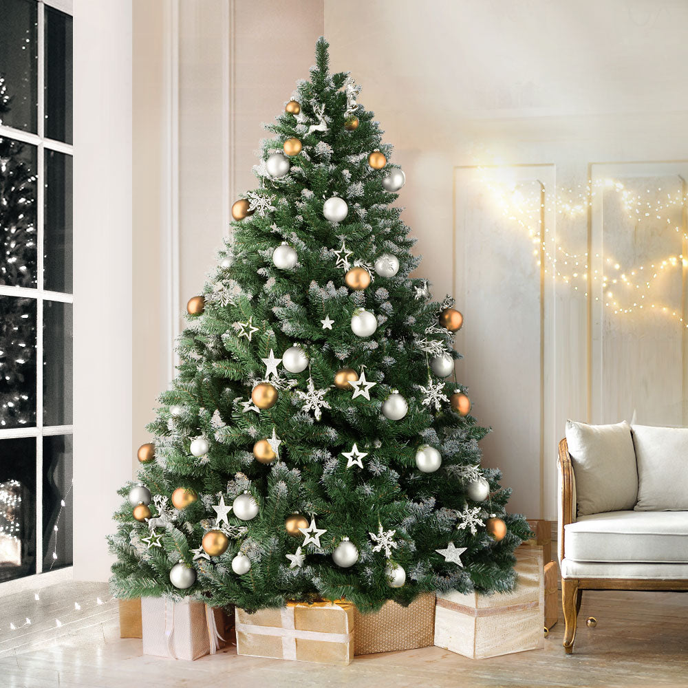 Jingle Jollys 2.1m Christmas Tree 905 Tips - Snow Frosted - view 7