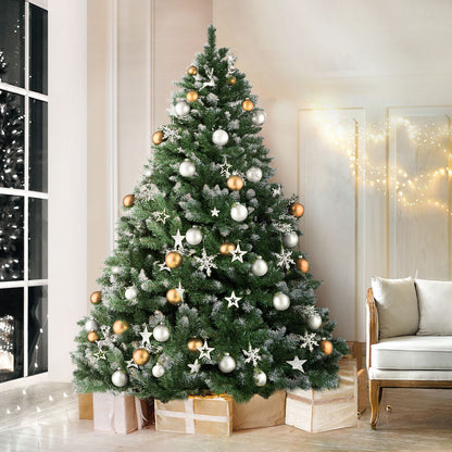 Jingle Jollys 2.4m Christmas Tree 1225 Tips - Snow Frosted - view 7