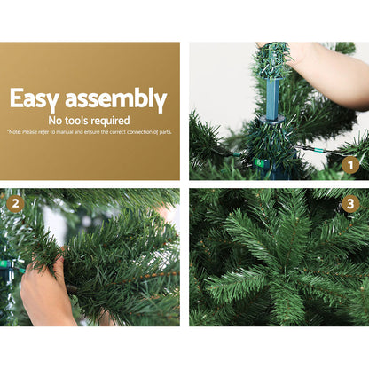 Jingle Jollys 2.7m Christmas Tree 1590 Tips - Green - view 5