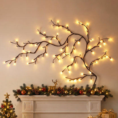 Jingle Jollys Willow Vine LED Branch Lights 1.8m - USB