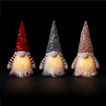 Jingle Jollys Light Up Christmas Gnomes 30cm - Set of 3 - view 2