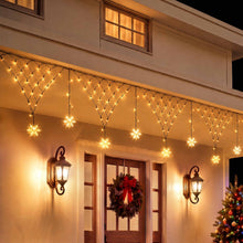 Jingle Jollys Solar Christmas Net Lights Warm White 4m 100 LED