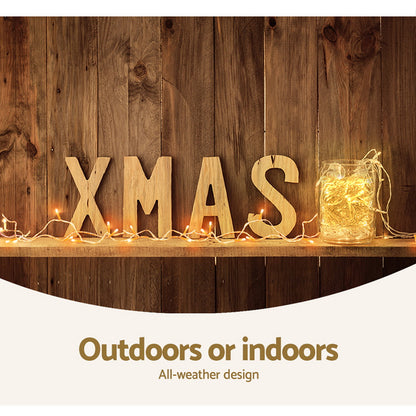 Jingle Jollys Christmas String Lights 500 LED Warm White 100m 8 Modes
