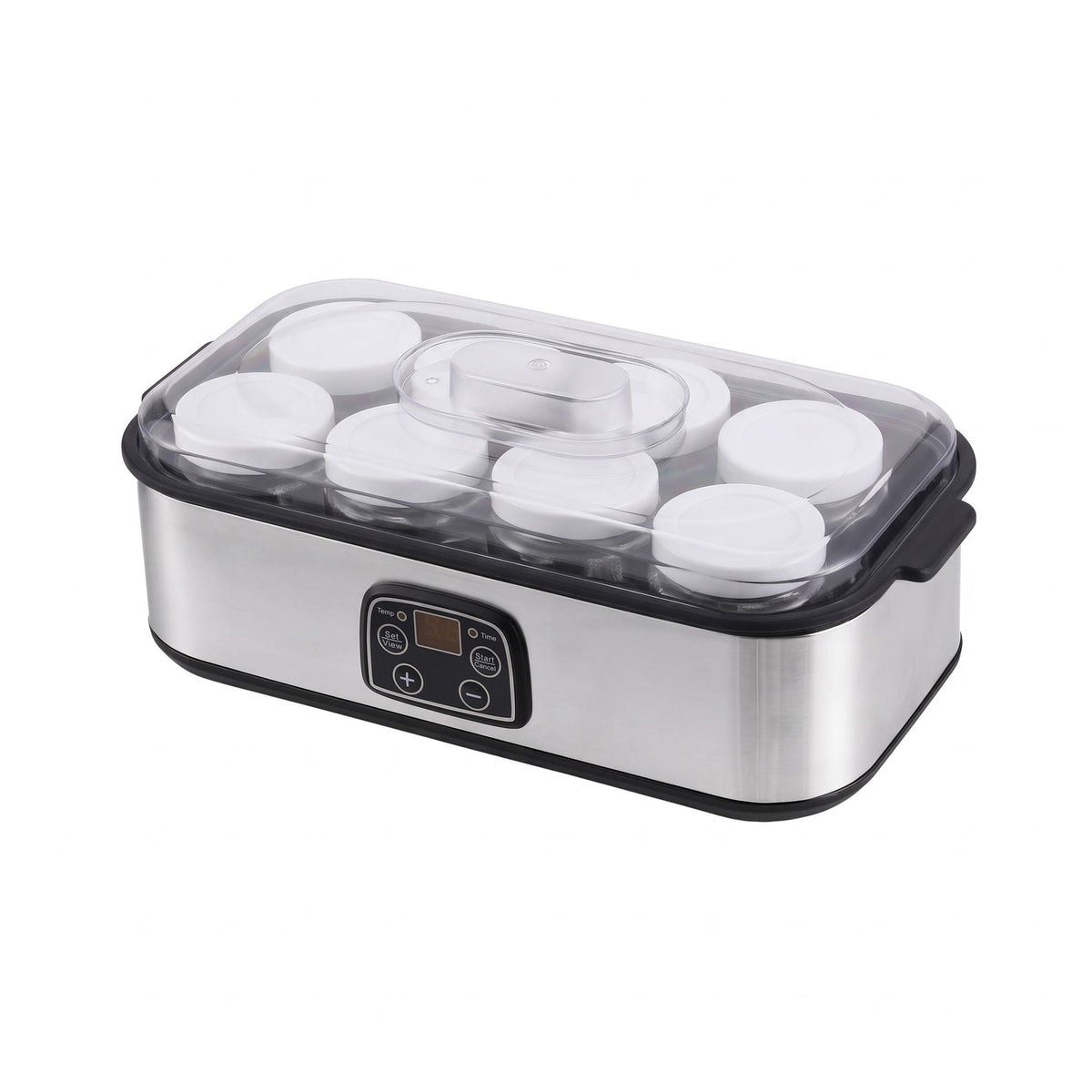 Devanti 8 cup yoghurt maker with transparent PC cover