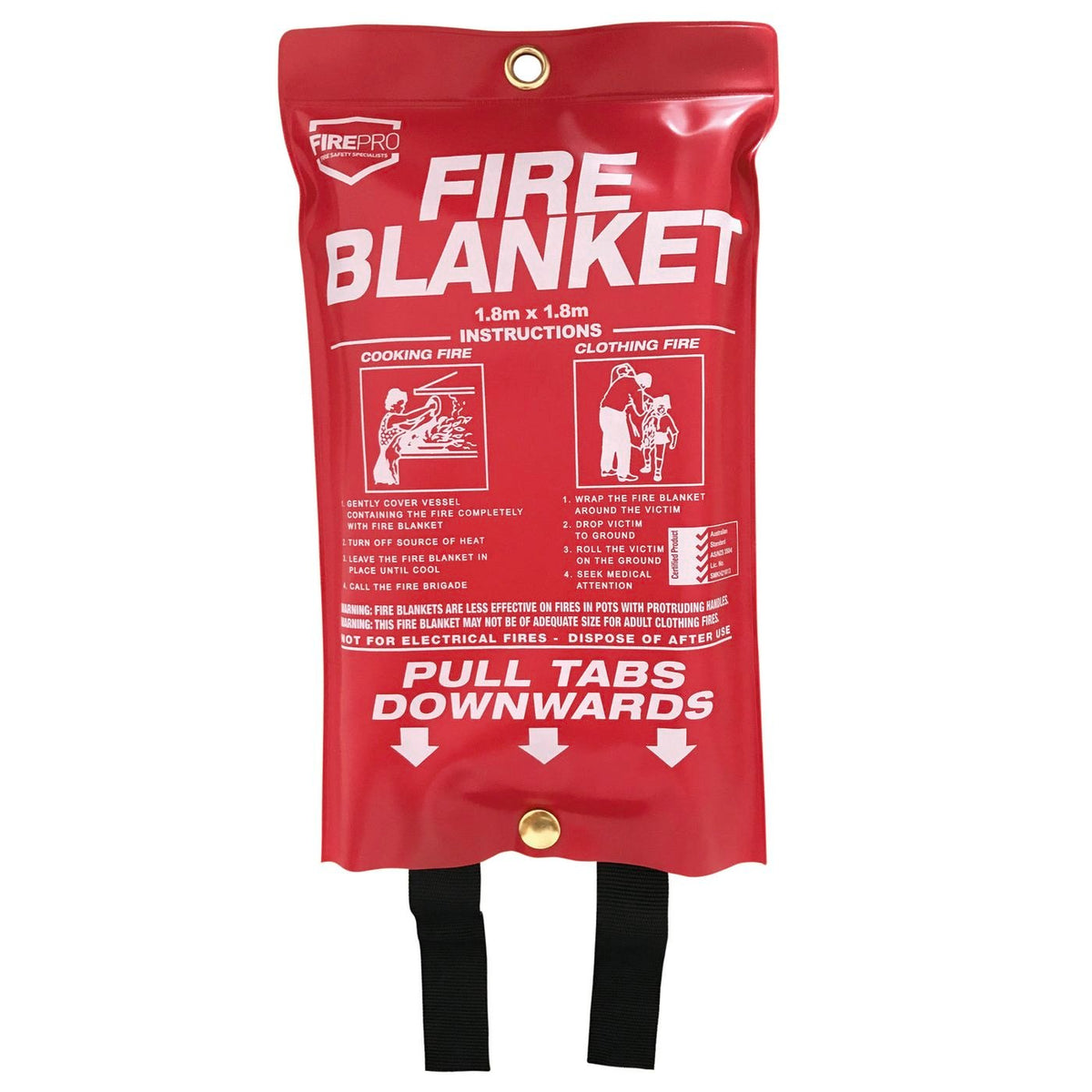 Survival accessories supplied with the softpack kit: torch, thermal blanket, whistle, mirror, compass