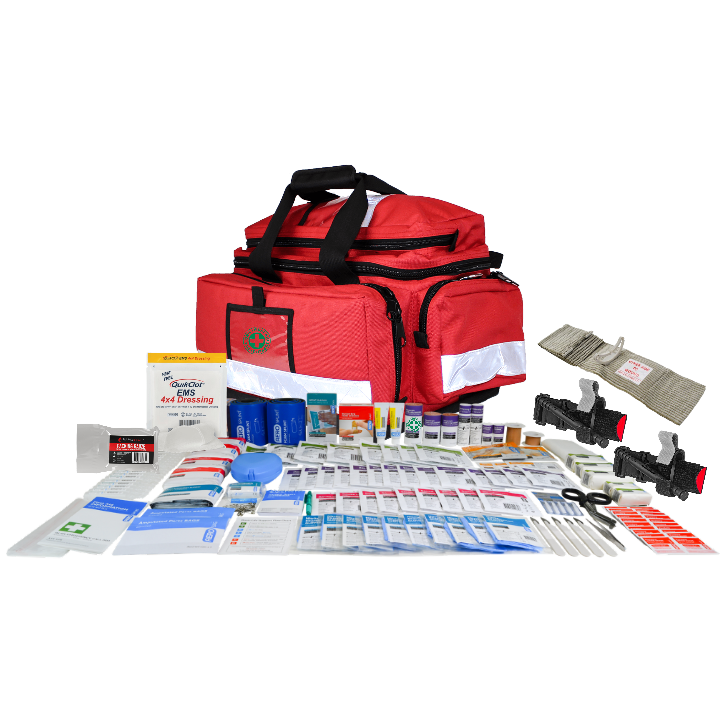 Basic Trauma Kit, BLS emergency response kit, case 49 x 30 x 28.5 cm