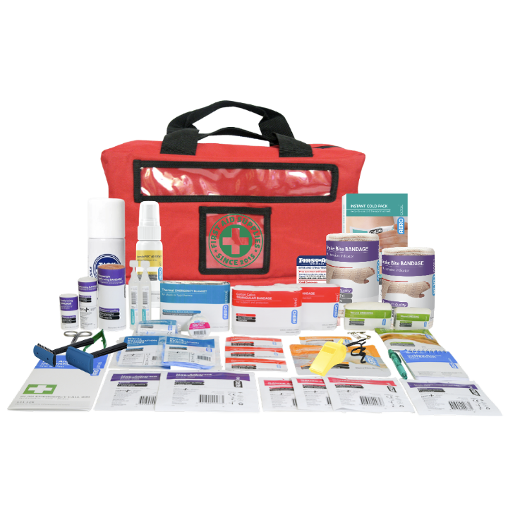 OSH Snake Bite First Aid Kit, comprehensive venom response kit for snake bites and stings