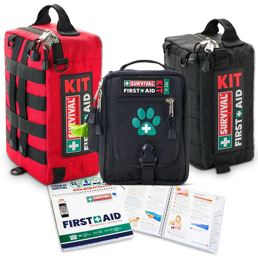 Survival Family with Pets First Aid Bundle, approx 2.7 kg, for children, adults and pets