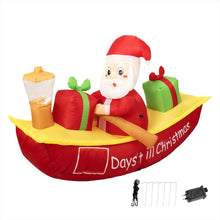 Santaco Christmas Inflatable Santa Claus 2.1m LED Outdoor Decoration