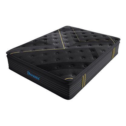 Dreamz Spring Mattress Bamboo Euro Top Single